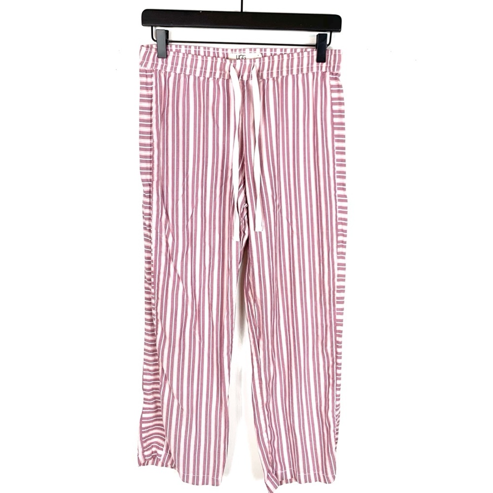 UGG Australia Medium Striped Lounge Pants Pink